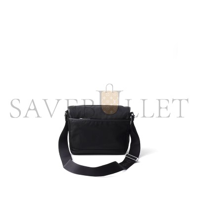 PRADA RE-NYLON AND SAFFIANO LEATHER SHOULDER BAG 2VD066 (22.5*18*10cm)